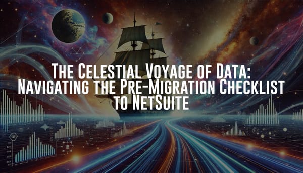 The Celestial Voyage of Data: Navigating the Pre-Migration Checklist to NetSuite