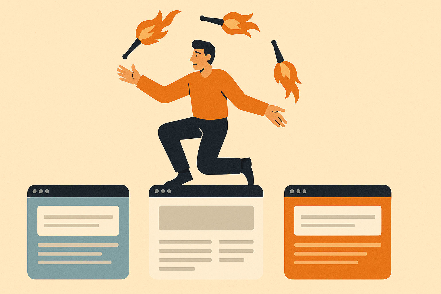 Managing Three Blogs: Personal, Professional, and a Meta Voice